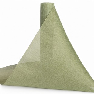 Plasă sac verde salvie 50 cm × 5 m pentru ambalat flori