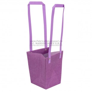 Pungă impermeabilă mov pentru aranjament floral set 10 buc