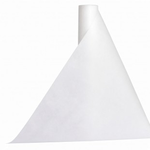 Ambalaj tesatura alba pentru flori 5 m x 50 cm