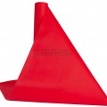 Ambalaj tesatura rosie pentru flori, rola 5 m x 50 cm