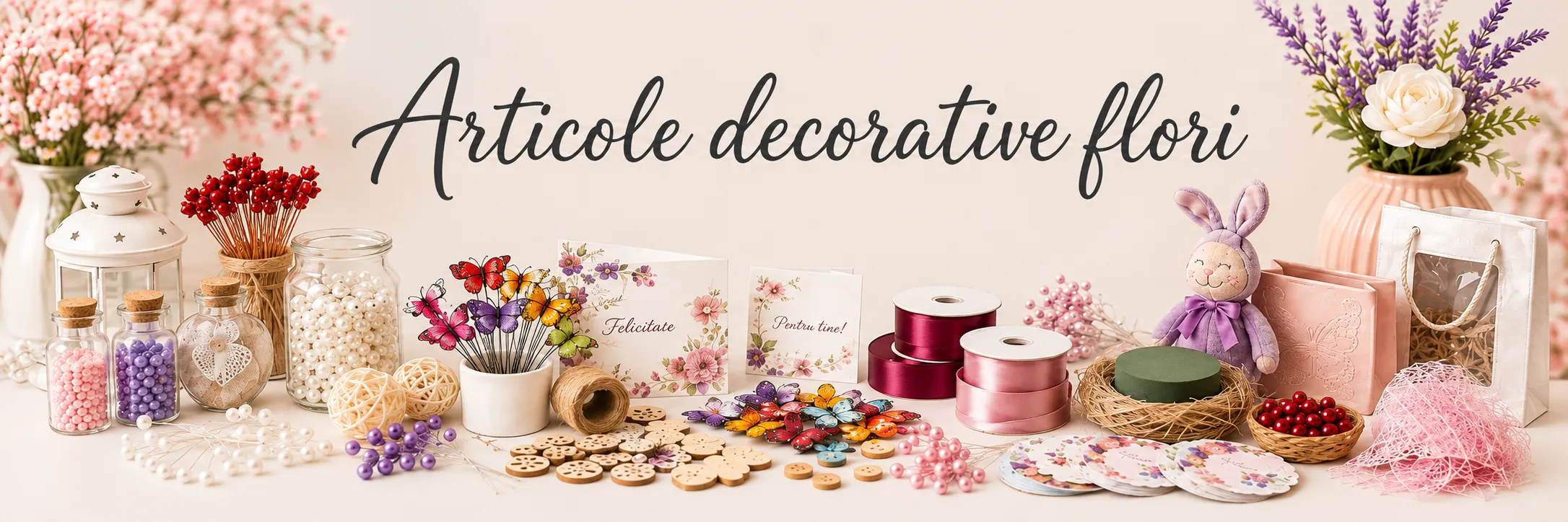 Articole decorative flori Articole decorative pentru flori