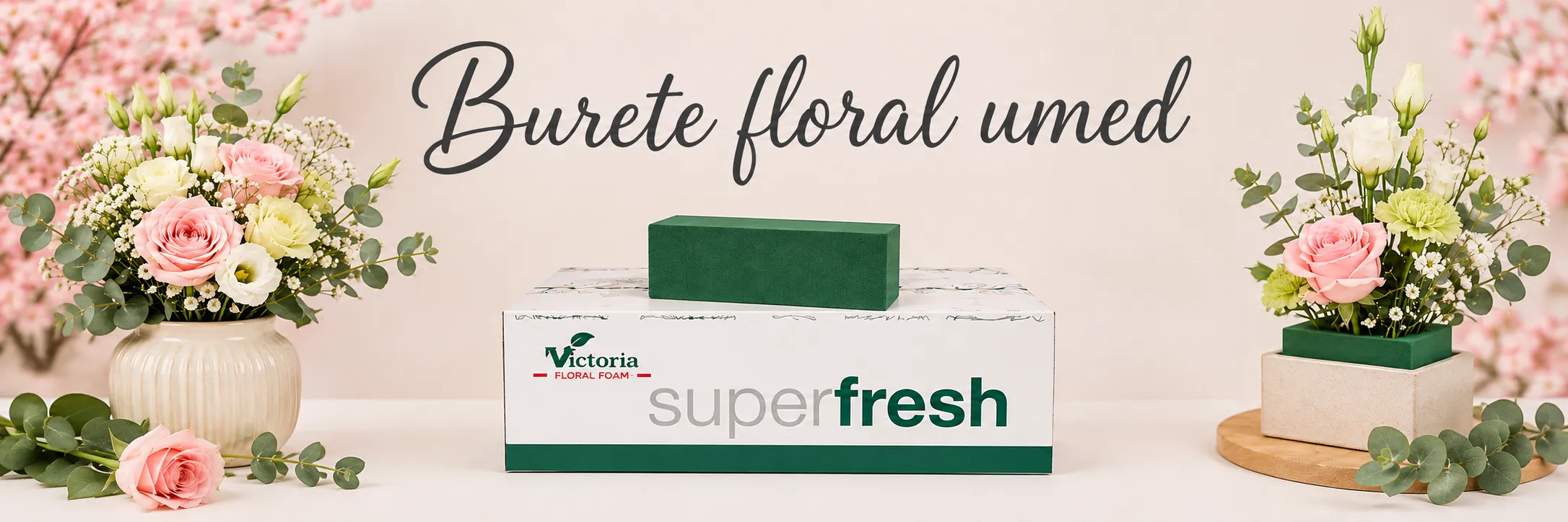 Burete floral umed Victoria Superfresh